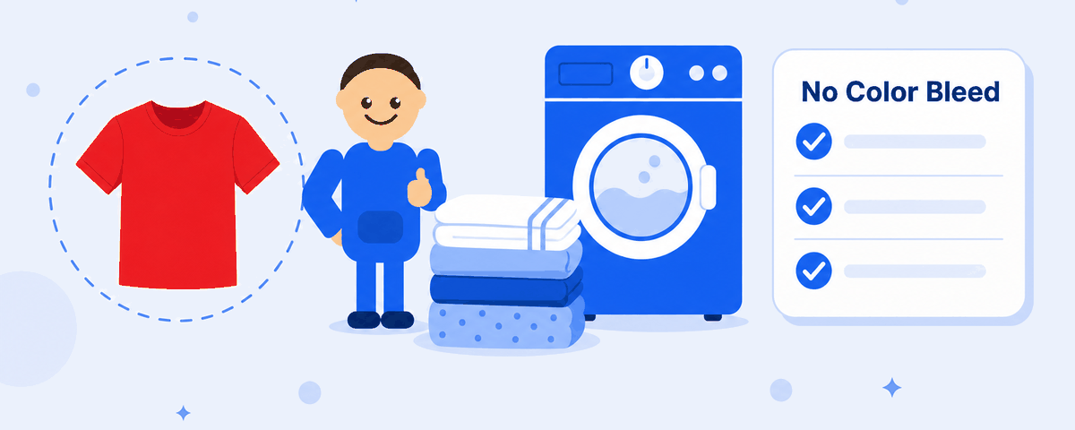 How to stop colours from bleeding in the wash